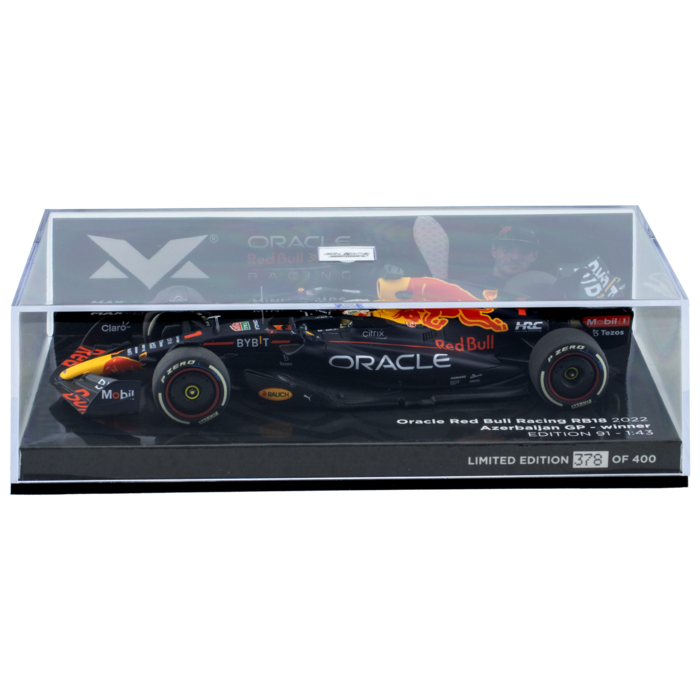 1:43 RB18 GP Azerbaijan 2022 - Winner image