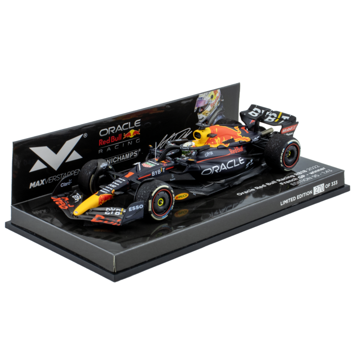1:43 RB18 GP France 2022 - Winner image