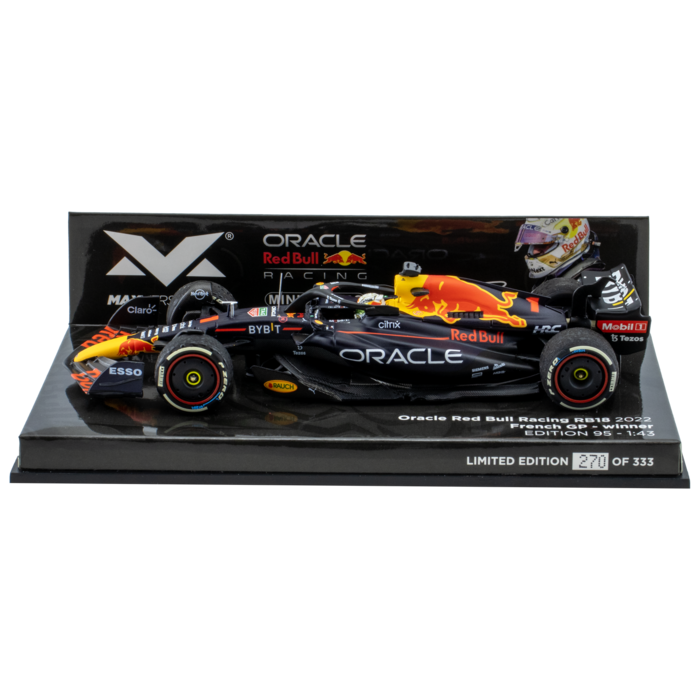 1:43 RB18 GP France 2022 - Winner image
