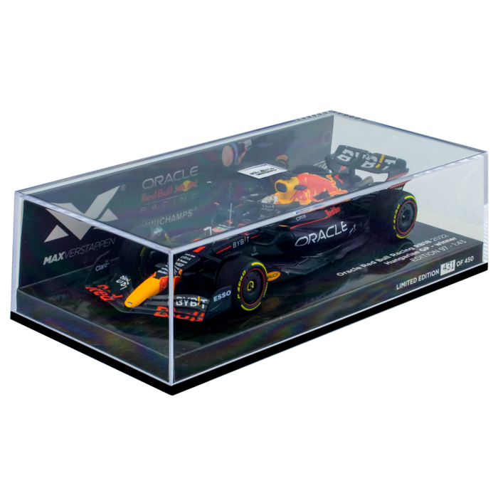 1:43 RB18 GP Hungary 2022 - Winner image