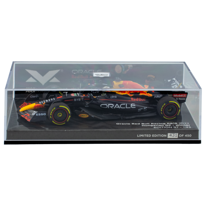 1:43 RB18 GP Hungary 2022 - Winner image