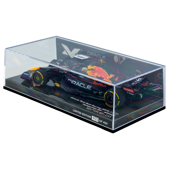 1:43 RB18 GP Hungary 2022 - Winner image