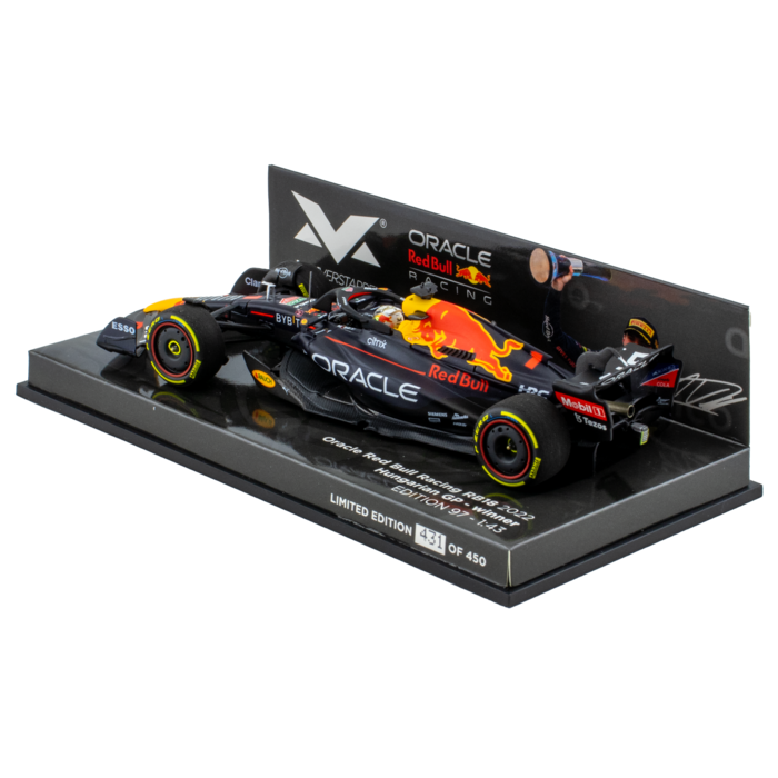 1:43 RB18 GP Hungary 2022 - Winner image