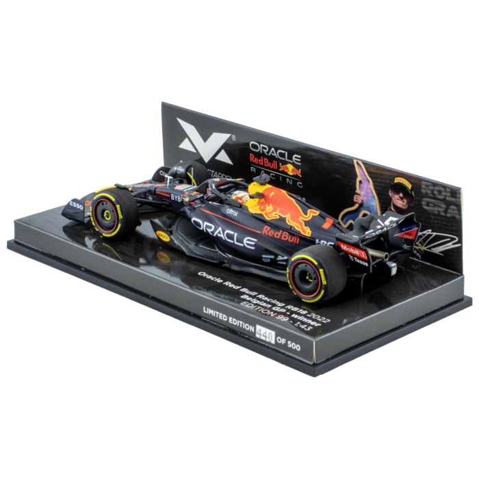 1:43 RB18 GP Spa 2022 - Winner image
