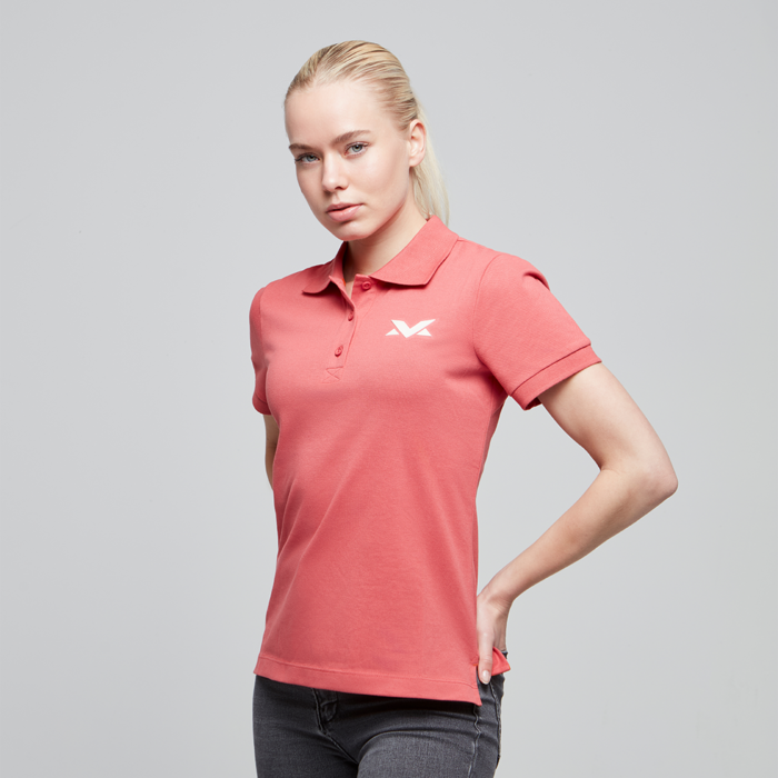 Womens - MV Polo - Coral image