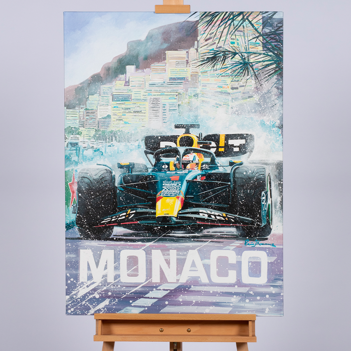 Canvas 75 x 105cm Monaco 2023 by Eric Jan Kremer image