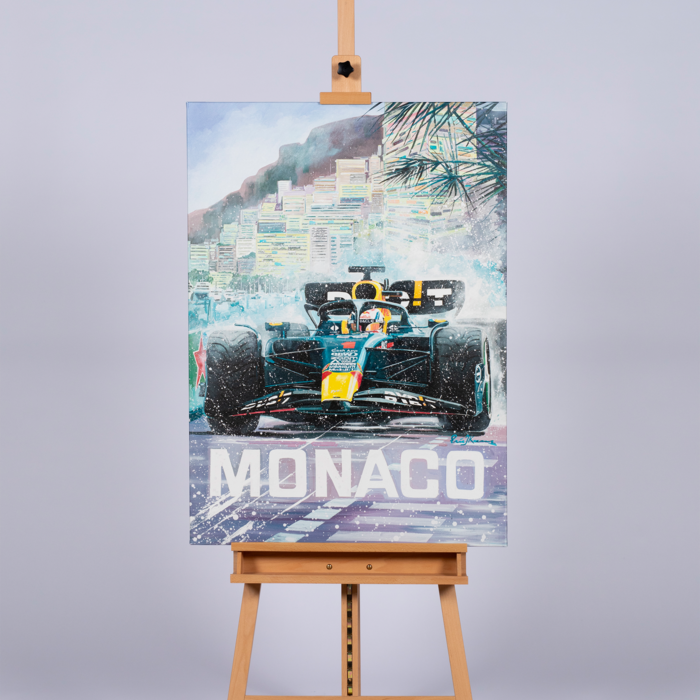 Canvas 75 x 105cm Monaco 2023 by Eric Jan Kremer image