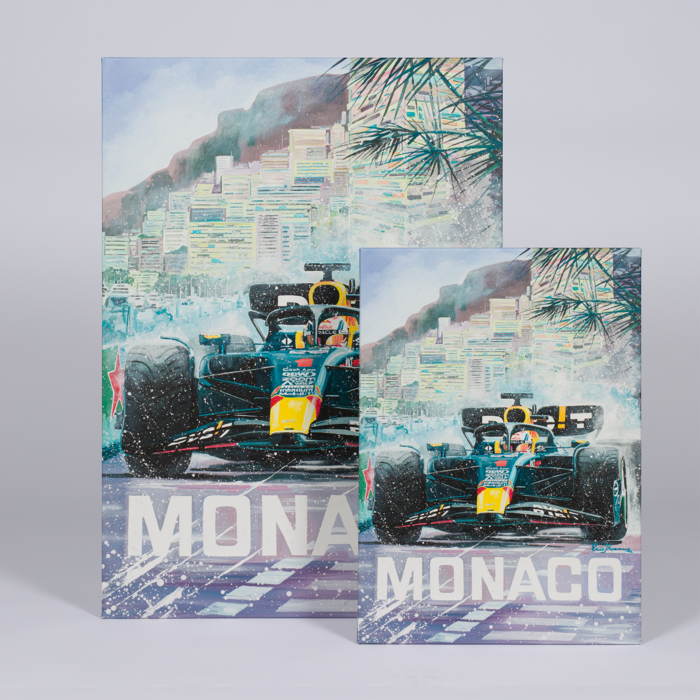 Canvas 75 x 105cm Monaco 2023 by Eric Jan Kremer image