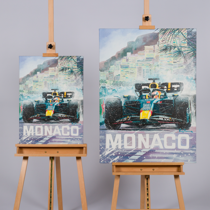 Canvas 75 x 105cm Monaco 2023 by Eric Jan Kremer image