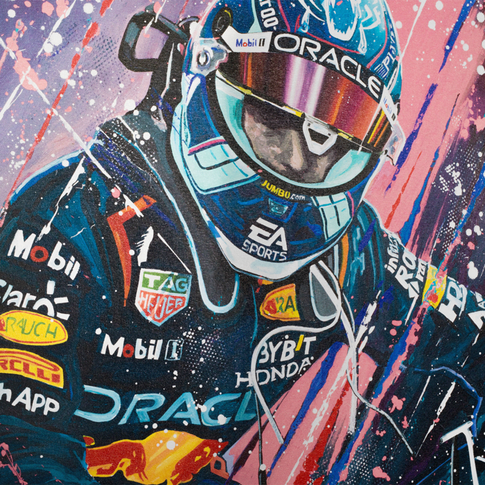 Canvas 75 x 105cm Portret Miami 2023 by Eric Jan Kremer image