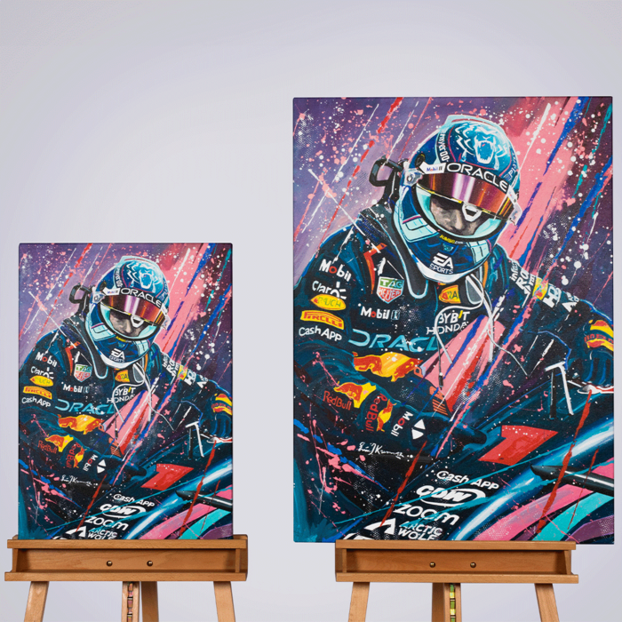 Canvas 75 x 105cm Portret Miami 2023 by Eric Jan Kremer image
