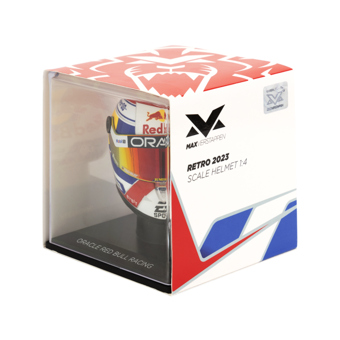 1:4 Retro Helmet 2023 - Max Verstappen image