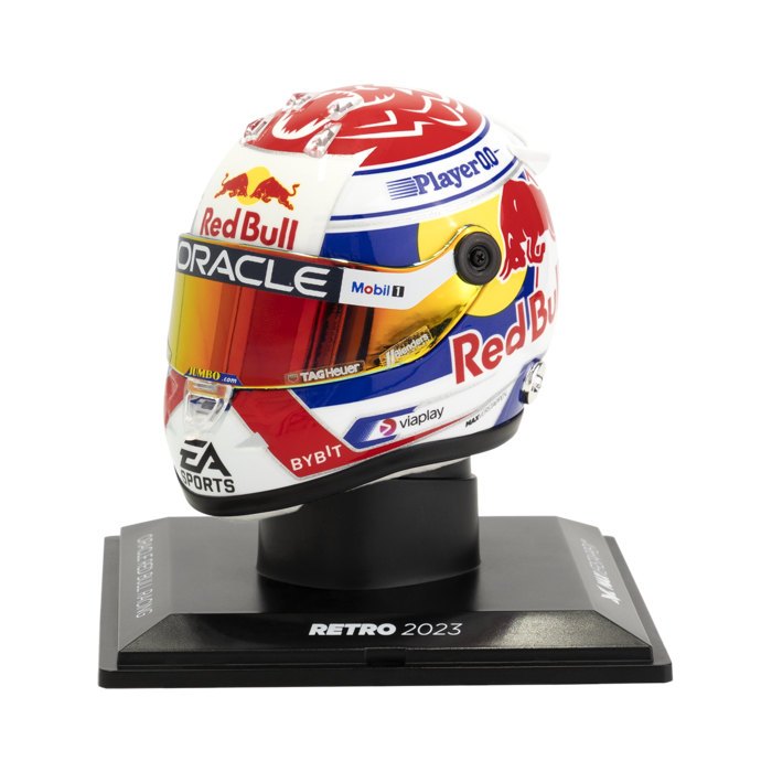 1:4 Retro Helmet 2023 - Max Verstappen image