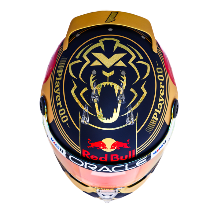 1:2 World Champion 2023 Helmet Max Verstappen image