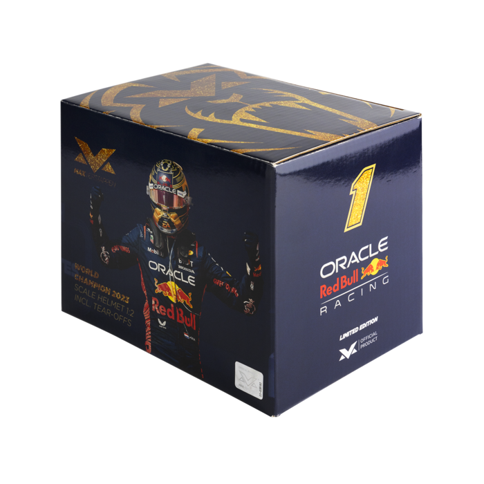 1:2 World Champion 2023 Helmet Max Verstappen image