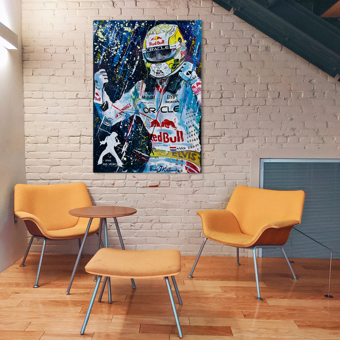 Canvas 75 x 105cm Las Vegas Elvis 2023 by Eric Jan Kremer image