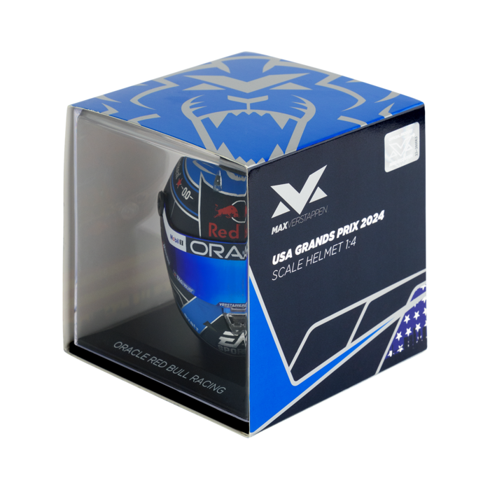 1:4 Helmet USA 2024 - Max Verstappen image