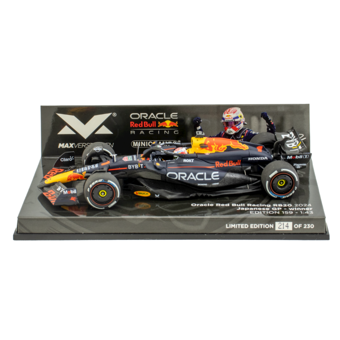 1:43 RB20 GP Japan 2024 - Winner - Scale model image