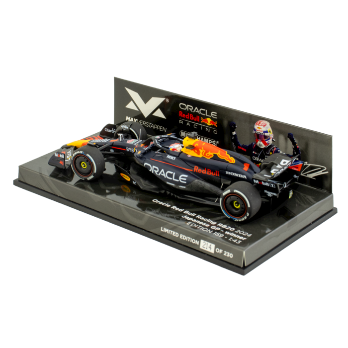 1:43 RB20 GP Japan 2024 - Winner - Scale model image