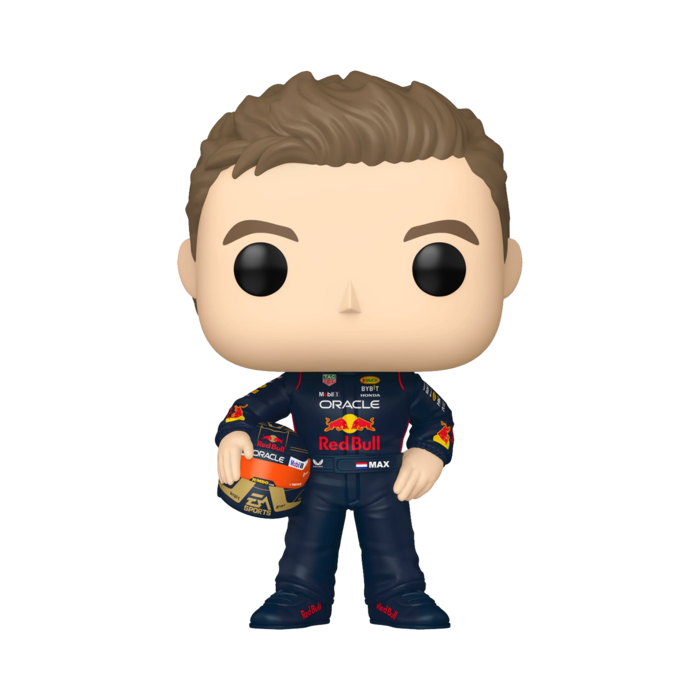 Funko Pop! Max Verstappen with helmet image