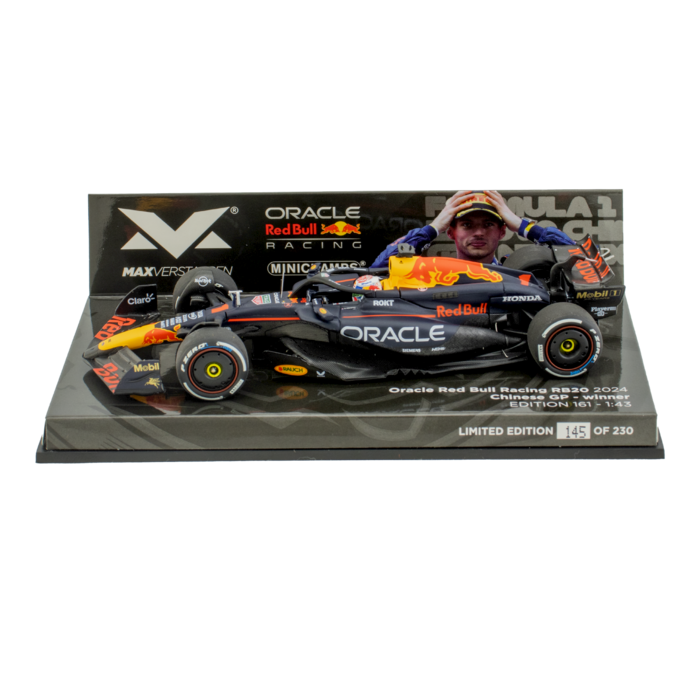 1:43 RB20 GP China 2024 - Winner - Scale model image