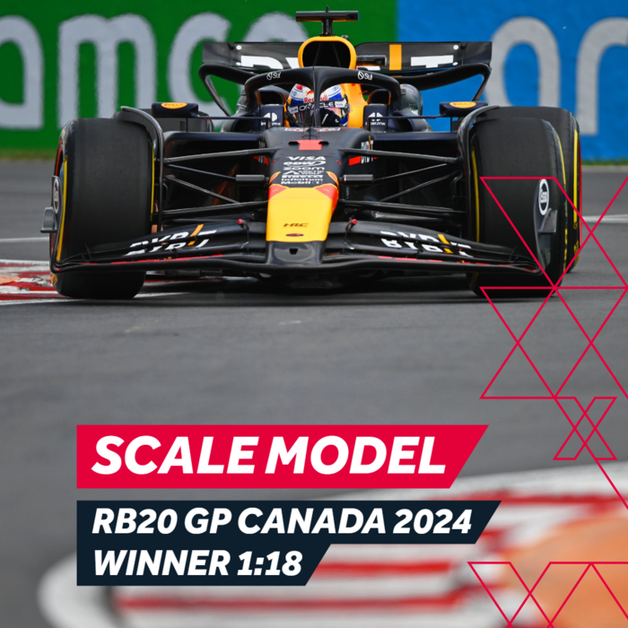 1:18 RB20 GP Canada 2024 - Winner scale model image