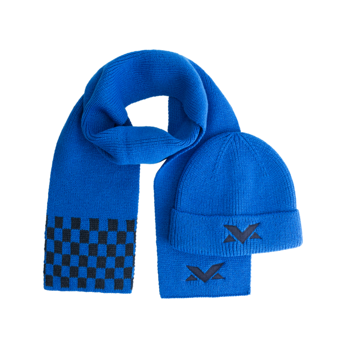 MV Kids - Beanie and Scarf - Cobalt image