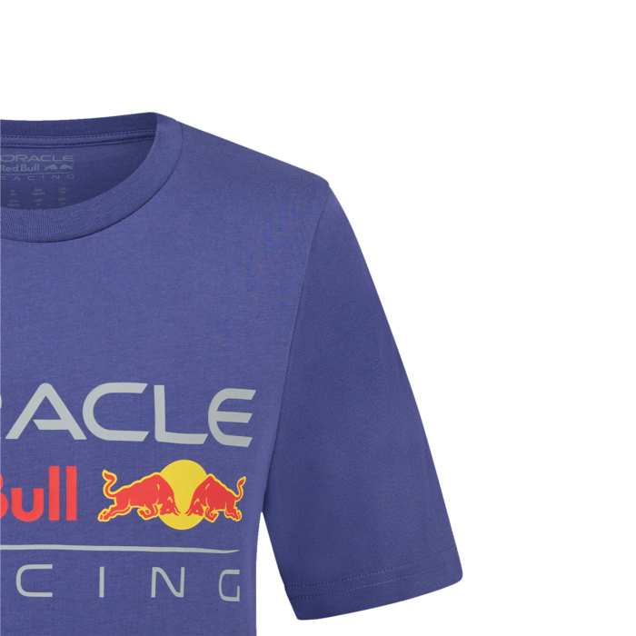 Kids - Large Front Logo T-shirt - Blue image