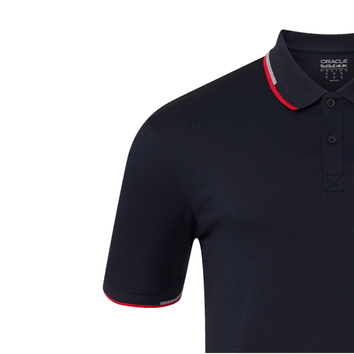 Full Colour Logo Polo - Navy image