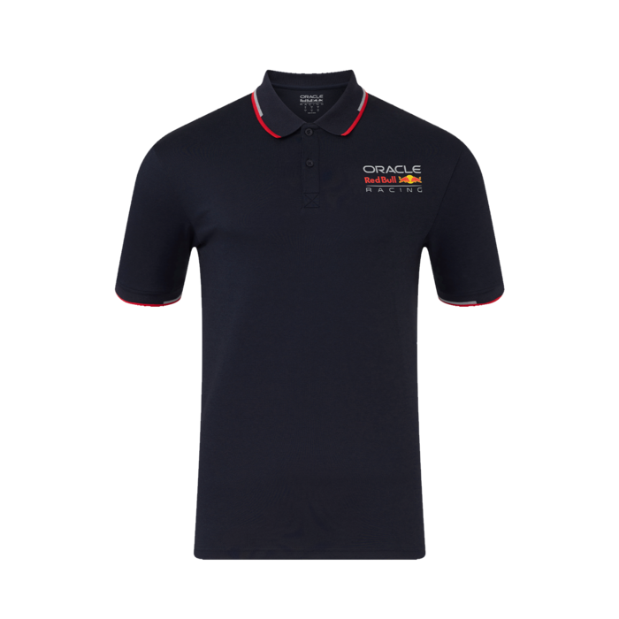 Full Colour Logo Polo - Navy image