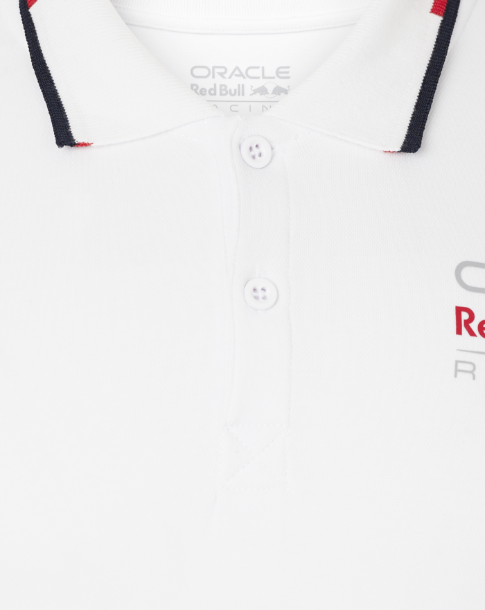 Full colour Logo Polo - White image