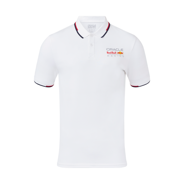 Full colour Logo Polo - White image