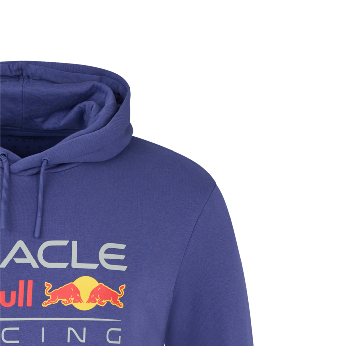 Large Front Logo Hoodie - Blue image