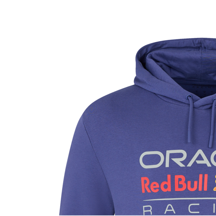 Large Front Logo Hoodie - Blue image