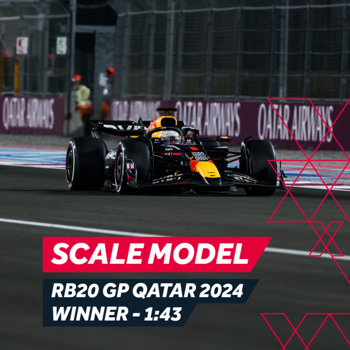 1:43 RB20 GP Qatar 2024 - Winner image