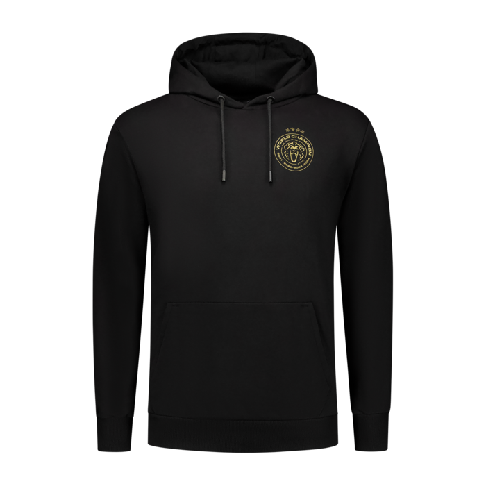 Four Times In A Row - Hoodie - Black image