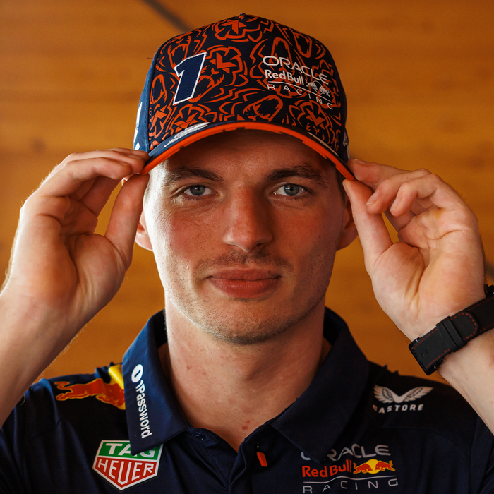 Orange Lion Driver Cap 2025 -  Max Verstappen image