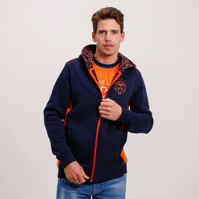 Zip-Hoodie - Navy - Unleash The Lion image