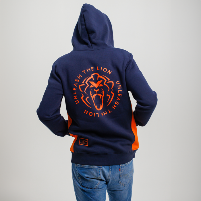 Zip-Hoodie - Navy - Unleash The Lion image