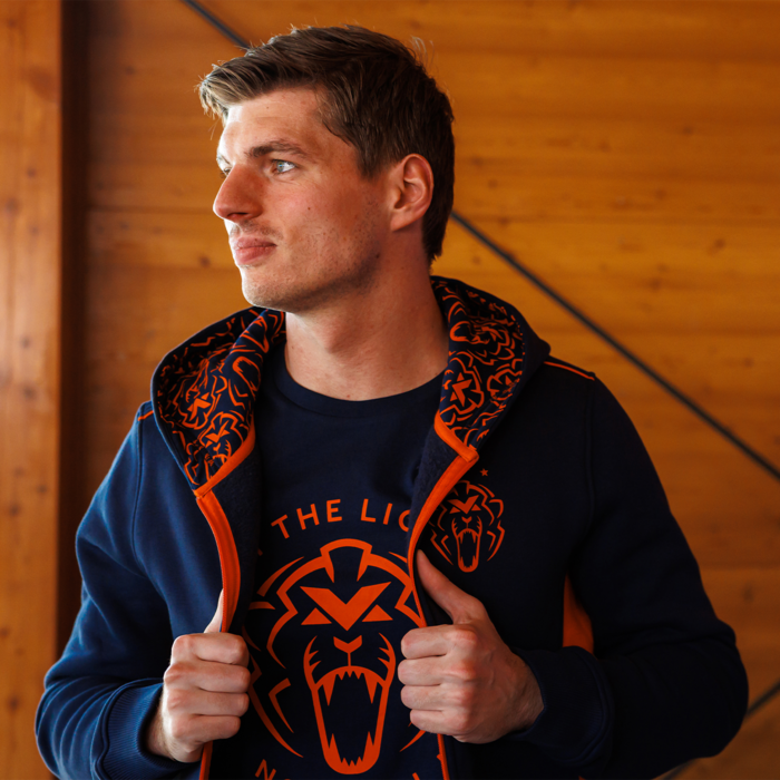 Zip-Hoodie - Navy - Unleash The Lion image