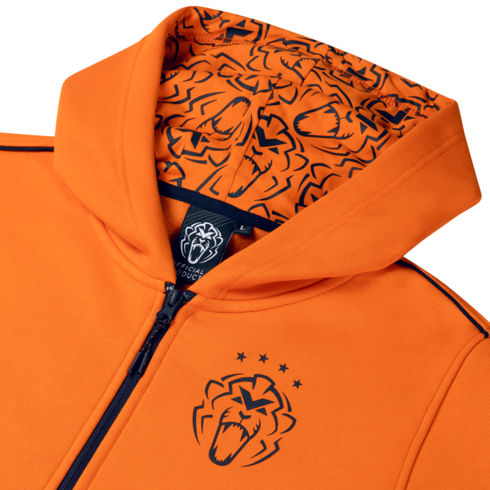 Zip-Hoodie - Orange - Unleash The Lion image