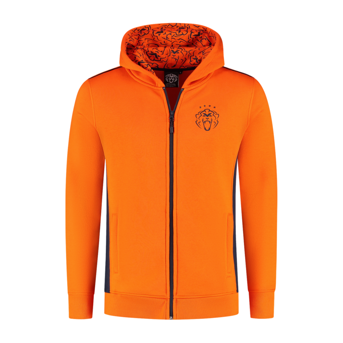 Zip-Hoodie - Orange - Unleash The Lion image