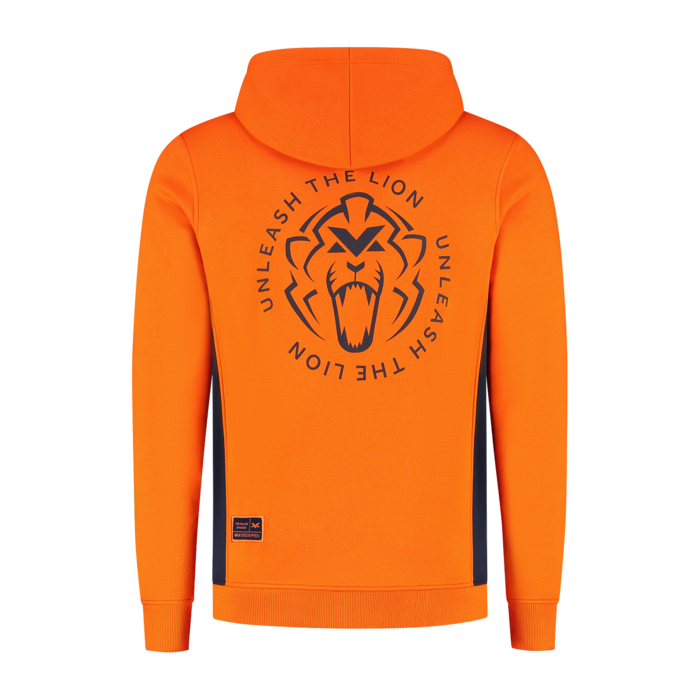 Zip-Hoodie - Orange - Unleash The Lion image