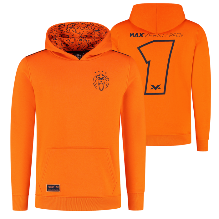 Hoodie - Orange - Unleash The Lion image