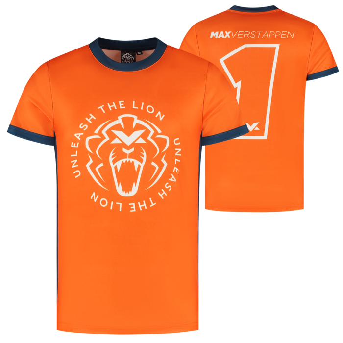 Sportshirt - Orange - Unleash The Lion image