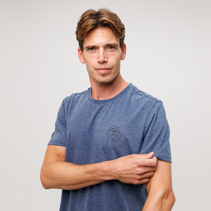 T-Shirt - Heather Blue - Unleash The Lion image
