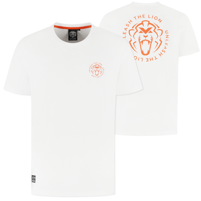 T-Shirt - White - Unleash The Lion image