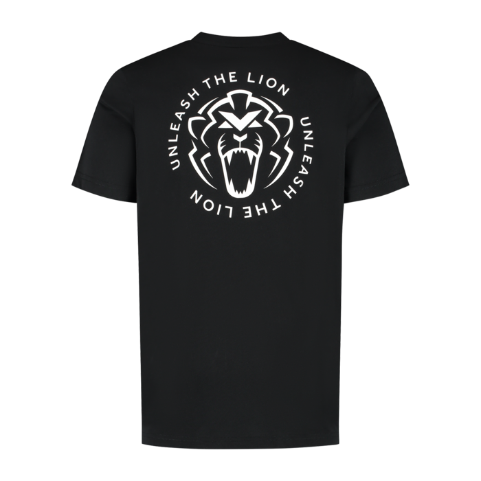 T-Shirt - Black - Unleash The Lion image