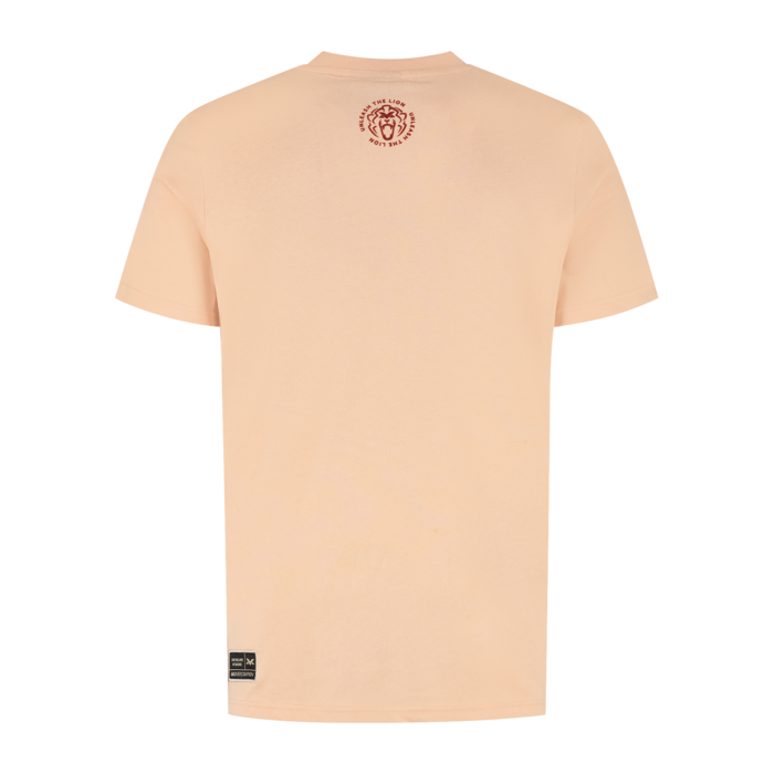 T-Shirt - Peach - Unleash The Lion image