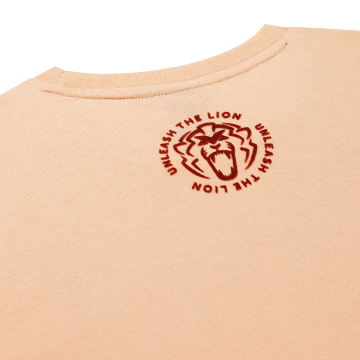 T-Shirt - Peach - Unleash The Lion image